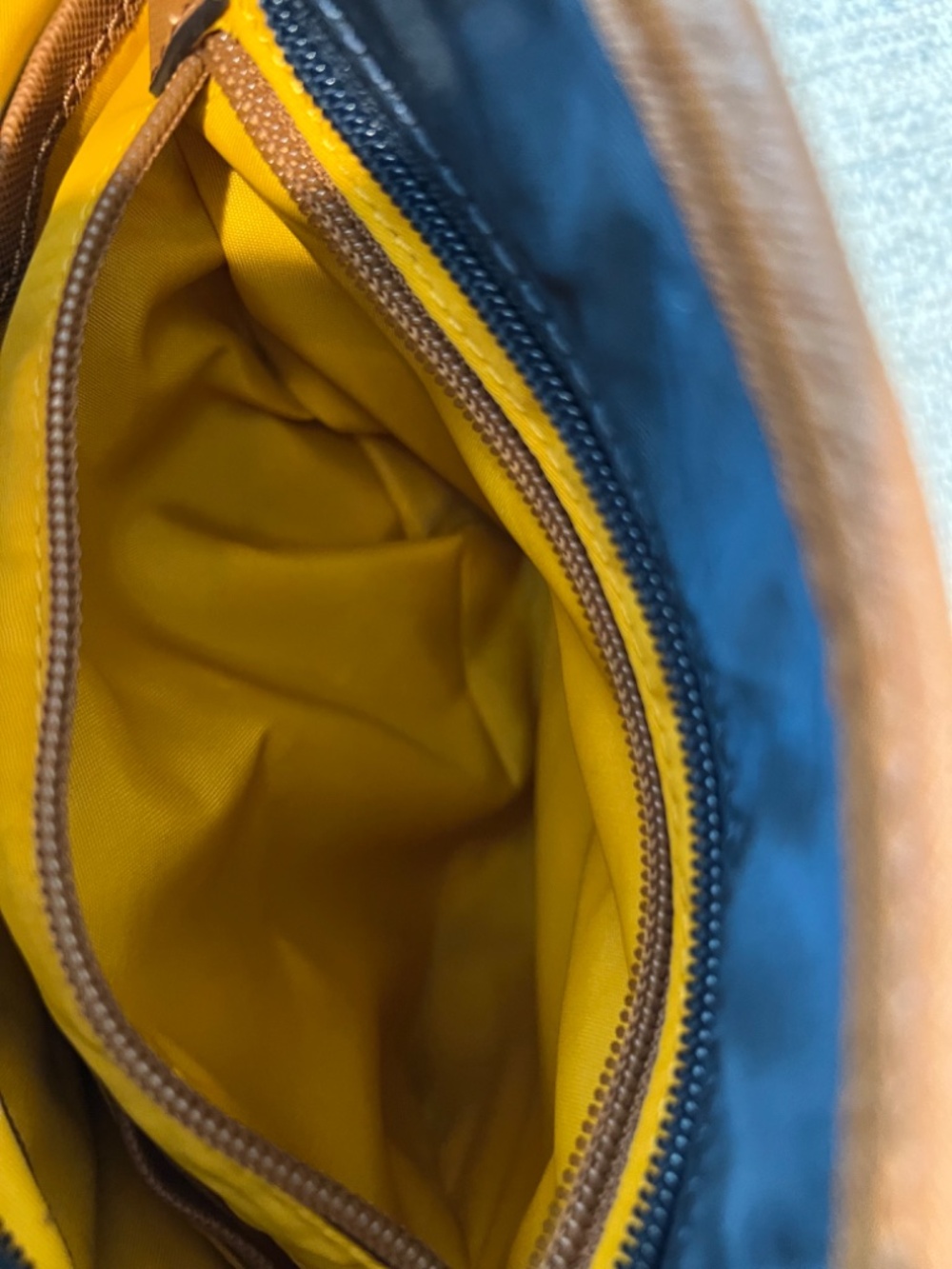 Michael Kors Navy Nylon Crossbody Bag - Picture 6 of 10